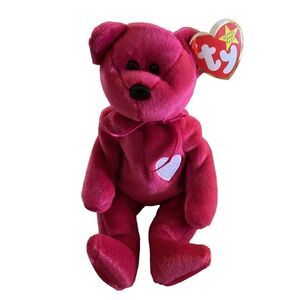 1999 Retired Valentina Bear Ty Beanie Baby Plush Collectible Vintage 90s